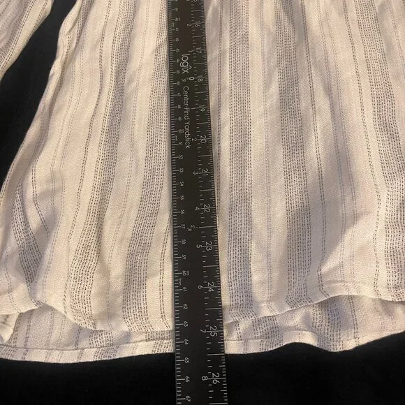 Cloth & Stone White Boho Peasant Blouse Size L NWOT - Picture 5 of 8